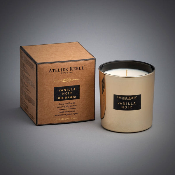 ATELIER REBUL VANILLA NOIR SCENTED CANDLE