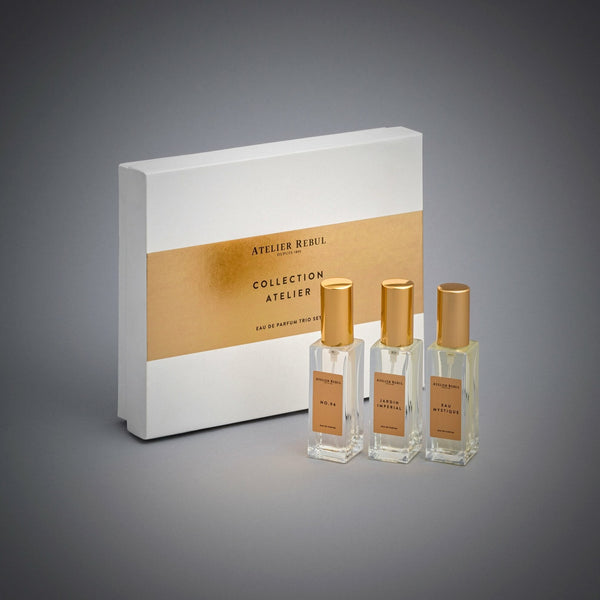 ATELIER REBUL COLLECTION ATELIER EAU DE PERFUME TRIO SET 12ML