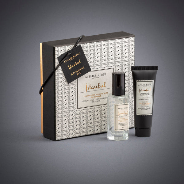 ATELIER REBUL ISTANBUL RECHARGE KIT EDC-25ML + HAND CREAM 30ML