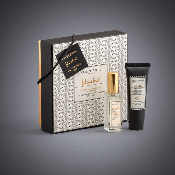 ATELIER REBUL ISTANBUL MINIATURE KIT EDP-12ML + HAND CREAM 30ML